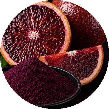 Antocianinas de laranja Moro
