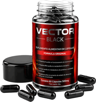 Frasco de Vector Black